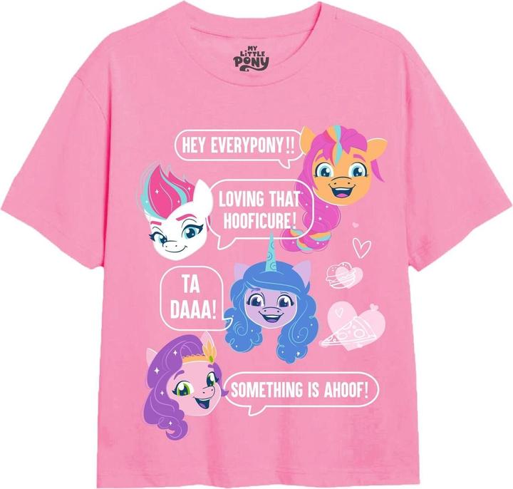 Actual product image My Little Pony Texting Ponies TShirt girls (116)