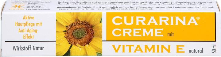 Produktbild Eleu CURARINA CREME mit VITAMIN E, 50 ml CRE (50 ml)