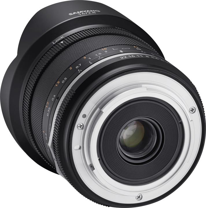 Image du produit Samyang 14mm f/2.8 MK2 Nikon F AE (Nikon F, Plein format, APS-C / DX)
