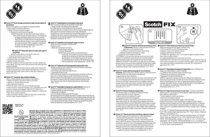 Actual product image 3M Scotch mounting tape (19 mm)