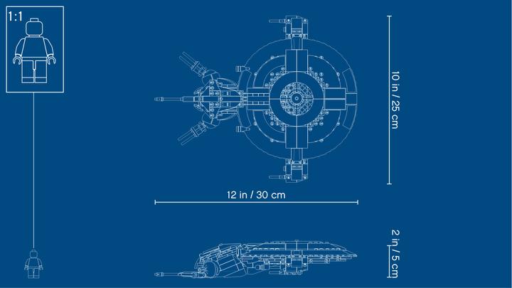 Produktbild LEGO Droid Gunship (75233, LEGO Star Wars)