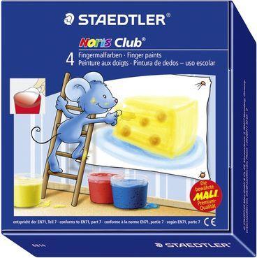Image du produit Staedtler Peinture au doigt 'Noris junior (Multicolore, 100 ml)