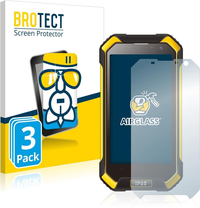 Image du produit BROTECT AirGlass Verre (3 pièce(s), Blackview BV6000)