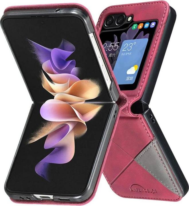 Productafbeelding Cover-Discount Galaxy Z Flip6 - Hoesje met twee kleuren (Samsung Galaxy Z Flip6)