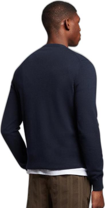 Actual product image Lyle and Scott Cotton round neck sweater (M)