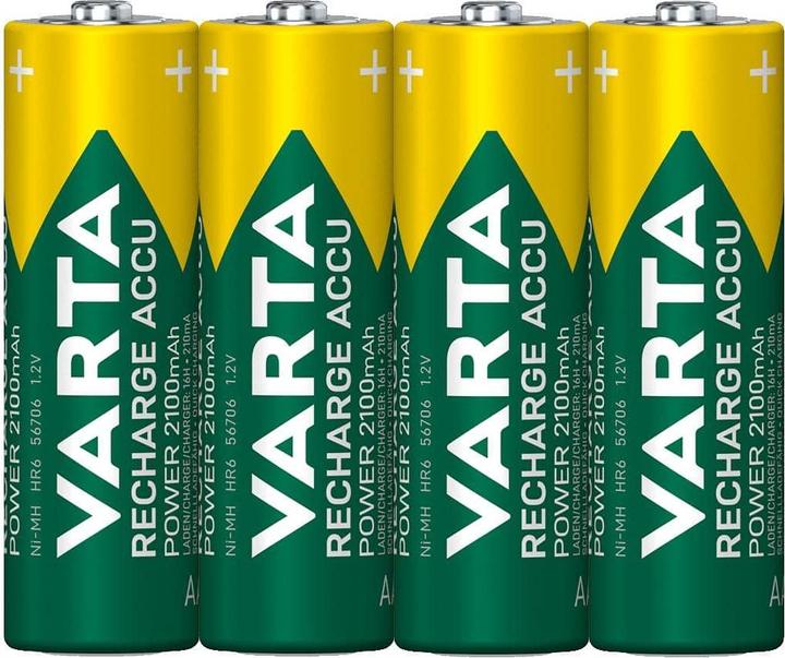 Image du produit Varta Recharge Accu Power (4 pcs, AA, 2100 mAh)
