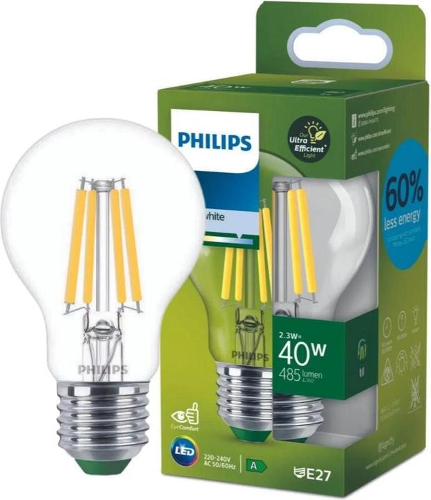 Image du produit Philips LED Classic (E27, 2.30 W, 485 lm, 1 x, A)