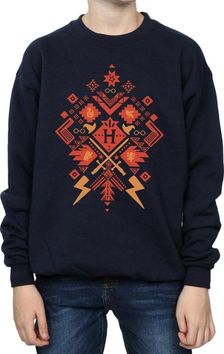 Image du produit - Sweat CHRISTMAS FAIR ISLE - Garçon (140, 146)