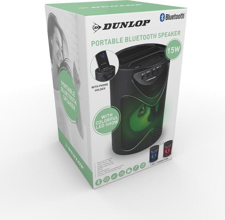Immagine prodotto Dunlop TWS Bluetooth speaker USB (Porta USB)