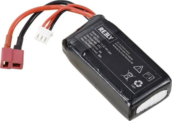 Produktbild Reely Modellbau-Akkupack (LiPo) 7.4 V 1800 mAh Zellen-Zahl: 2 Racingpack T-Buch (7.40 V, 1800 mAh)
