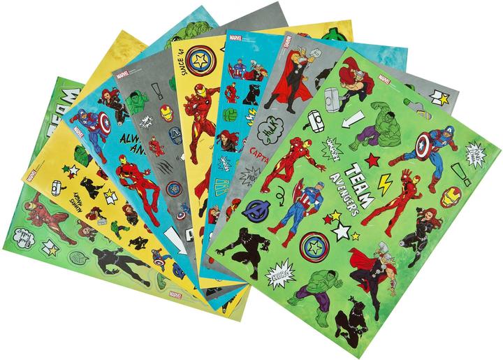 Produktbild Undercover Stickerbuch Avengers Marvel mit 8 Stickerblättern