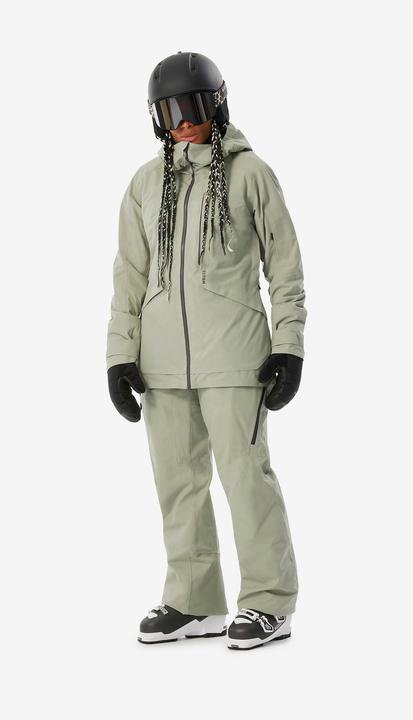 Image du produit Wedze Veste de ski femme polyvalente et chaude - FR100 vert sauge (L)