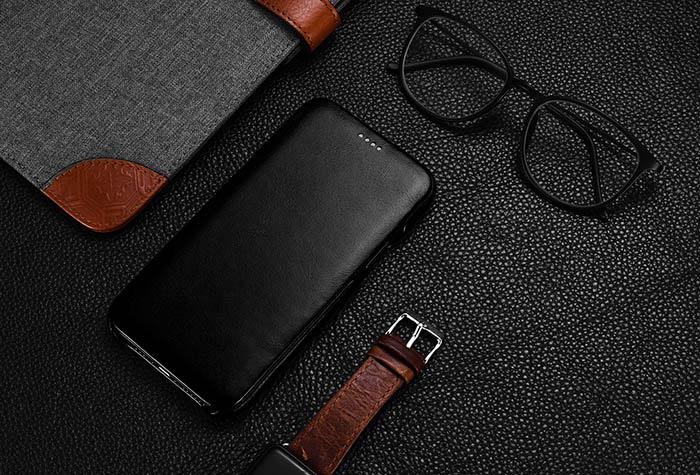 Immagine prodotto iCarer Copertina in pelle con patta (Apple iPhone 11 Pro Max)