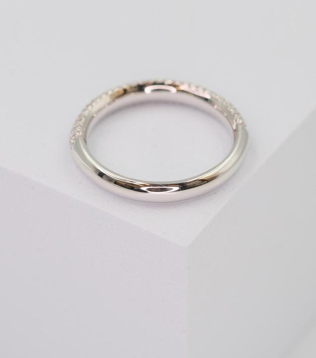 Actual product image Muau Ring (56, 950 Platinum)