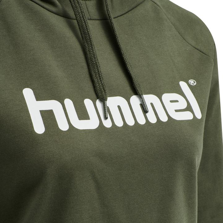 Actual product image hummel Go Cotton Logo Hoodie Woman (XS)