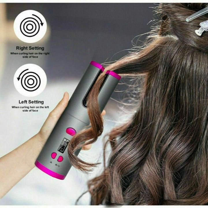 Actual product image Curler Automatic Hair Curler Wireless Auto Hair Curler Cordless USB