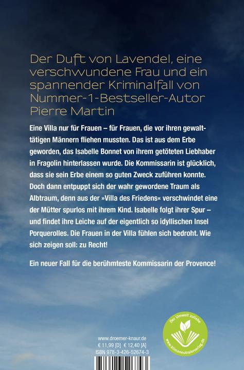 Image du produit Madame le Commissaire und die Villa der Frauen (Allemand, Pierre Martin, 2022)
