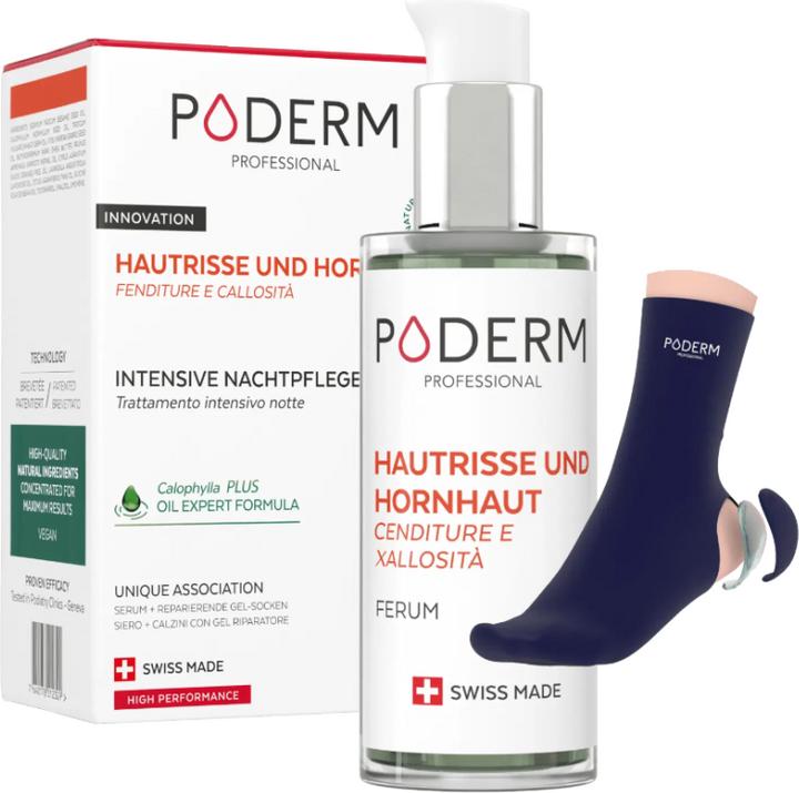 Immagine prodotto Poderm Siero pelle screpolata e calli 75ml + 1 paio di calze in gel (Elimina calli, 710.03 ml)