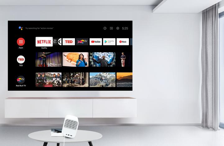 Actual product image Xiaomi Mi Smart Projector 2 (Full HD, 500 lm, 1.2:1)