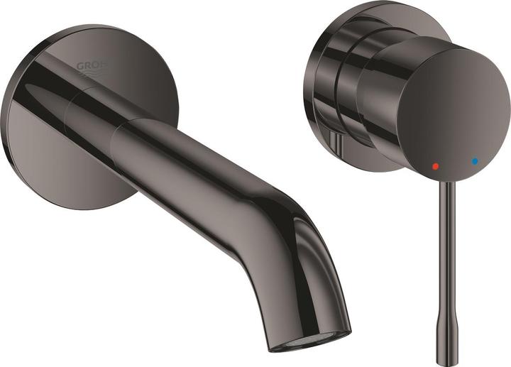Actual product image Grohe 2-hole basin mixer ESSENCE 183mm outlet ha graph