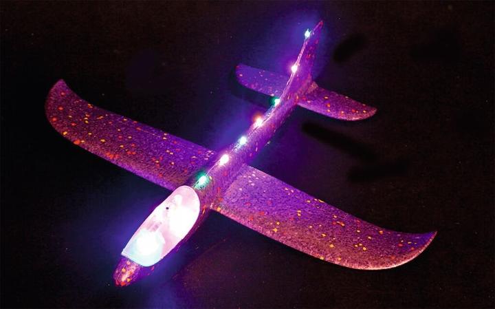 Immagine prodotto aliante luminoso (con LED) viola (Aliante)