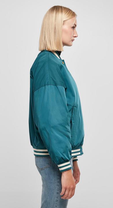 Actual product image Urban Classics Ladies Oversized Recycled College Jacket - 20391 (5XL)
