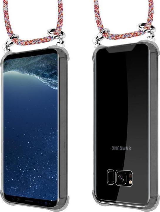 Produktbild Cadorabo TPU Handy Kette SILBER Cover