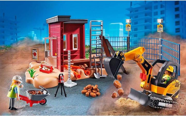 Image du produit Playmobil Mini-pelle avec composant (70443, Playmobil City Action)
