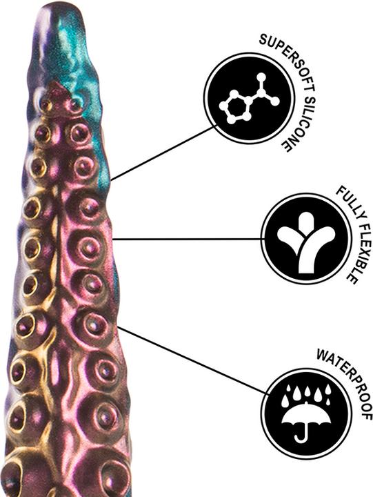 Actual product image Epic Charybdis Fine Tentacle Dildo, Small Size