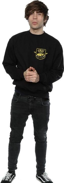 Actual product image Disney Mens Cars Cruz Ramirez Faux Pocket Logo Sweatshirt (XXL)