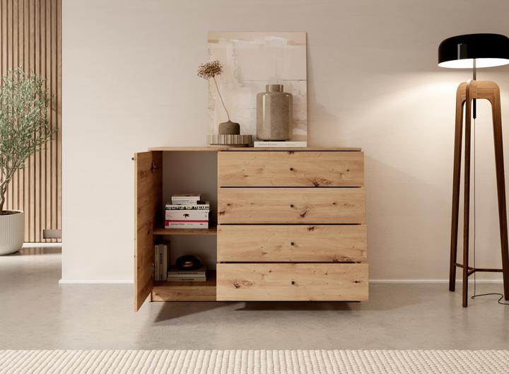 Immagine prodotto ADRK Furniture Cassettiera Evi I (120 x 40 x 87 cm)