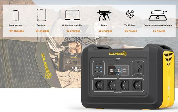 Image du produit Solargeo Elecfull (2232 Wh, 26 kg)