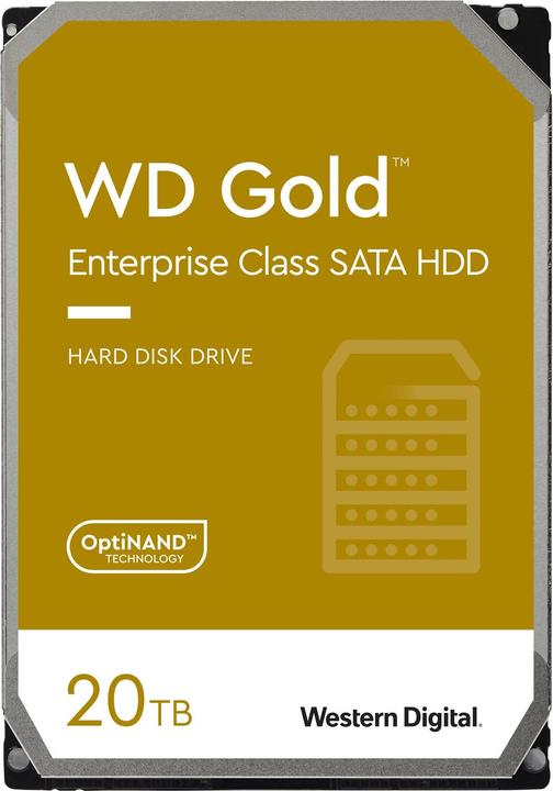 Produktbild WD Gold (20 TB, 3.5", CMR)