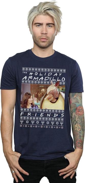 Immagine prodotto Friends Fair Isle Holiday Armadillo Maglietta Uomo (XXL)
