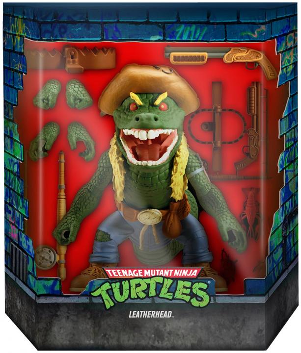 Produktbild Super7 Les Tortues ninja figurine Ultimates Leatherhead 18 cm