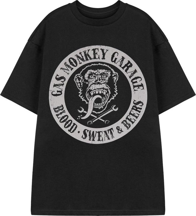 Gas Monkey Garage Blood Sweat and Beers TShirt kurzärmlig