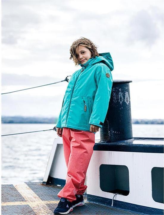 Produktbild Rukka Kinder Regenhose Spyke peacock (164)