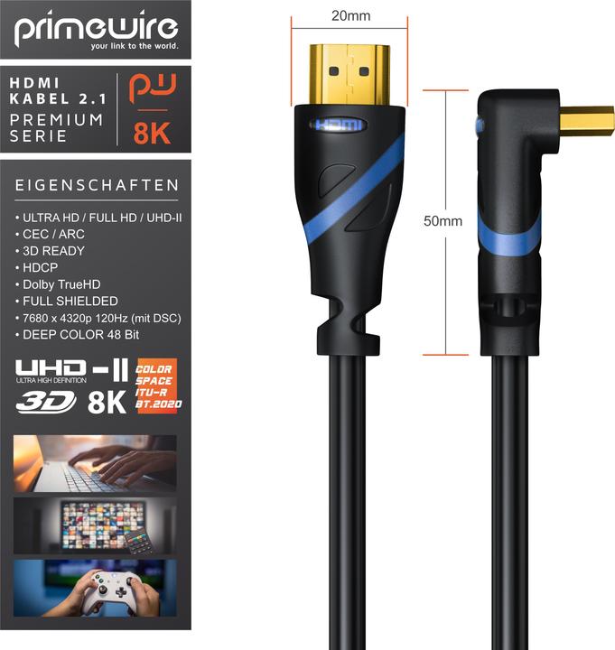 Actual product image Primewire HDMI - HDMI (0.25 m, HDMI)