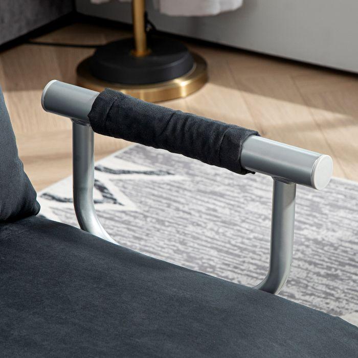 Produktbild Swisshandel24 2-Sitzer Sofa mit Schlaffunktion, Schlafsofa mit Verstellbarer Rückenlehne (2-Sitzer)