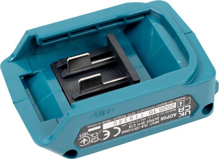 Image du produit Makita Batterie 10,8 à 12 volts maxi Adaptateur USB (12 V)