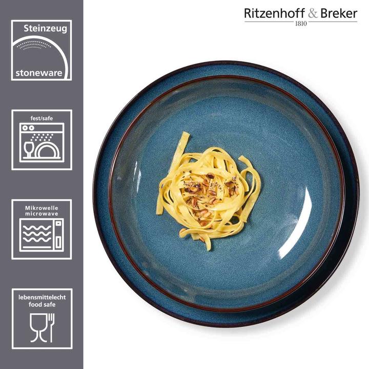 Produktbild Ritzenhoff & Breker Speiseservice 8tlg. blau (8 Stück)