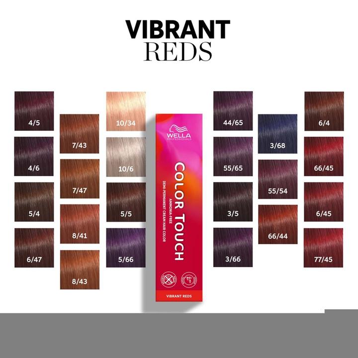 Actual product image Wella Colour Touch Vibrant Reds - 10/6 (Blond, Violet)