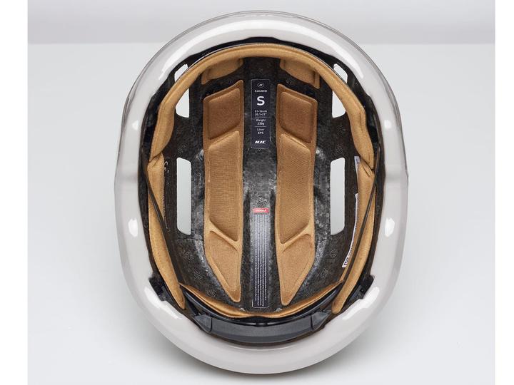 Actual product image HJC Calido Plus Pearl Wht Grey (51 - 56 cm)