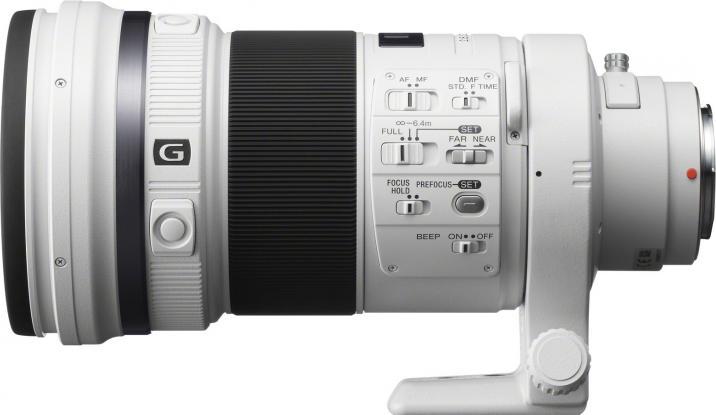 Actual product image Sony 300mm f/2.8 G SSM II, Full Frame A-Mount (Sony A, full size)