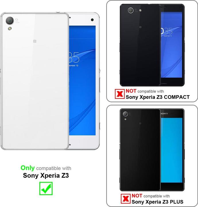 Produktbild Cadorabo Universale Schutzhülle für Sony Xperia Z3 Tasche mit Gürtelclip (Sony Xperia Z3)