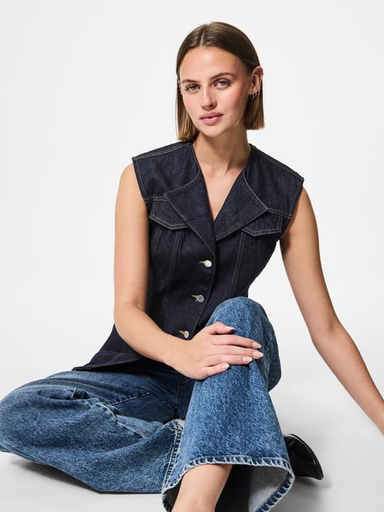 Image du produit Pieces PCNUA FITTED DENIM Weste (XS)