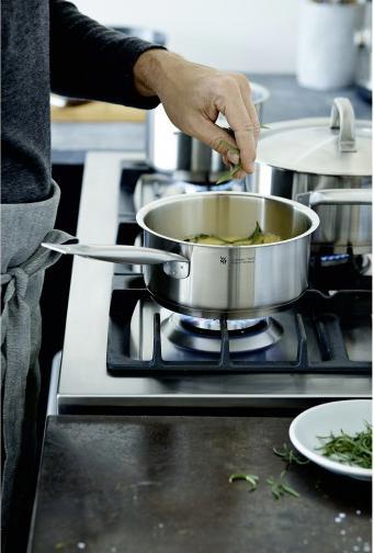 Actual product image WMF Saucepan 20cm Saucepan Lid Gourmet Plus Induction Stainless Steel (20 cm, Pot, Stainless steel)