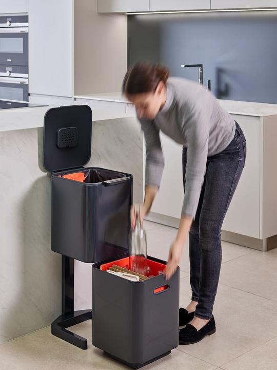 Produktbild Joseph Joseph Mülltrennsystem TOTEM COMPACT graphit (40 l)