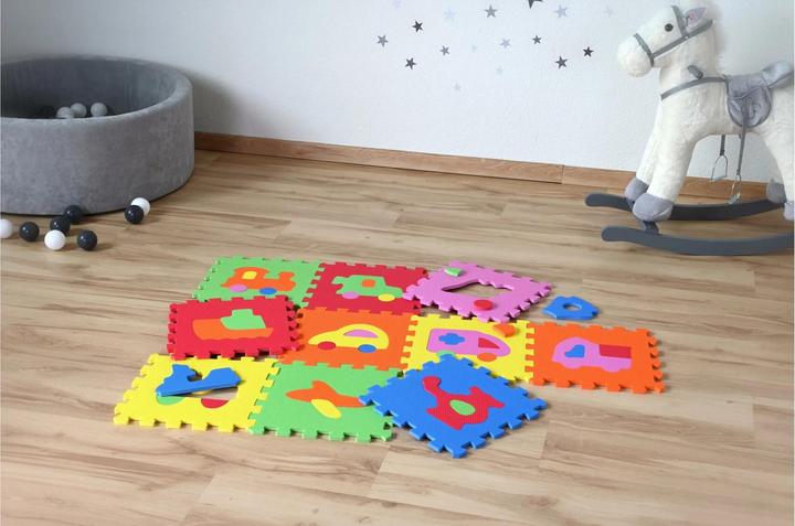 Produktbild Knorrtoys Puzzlematte - "Fahrzeuge"/10-tlg./32 cm (32 x 32 cm)