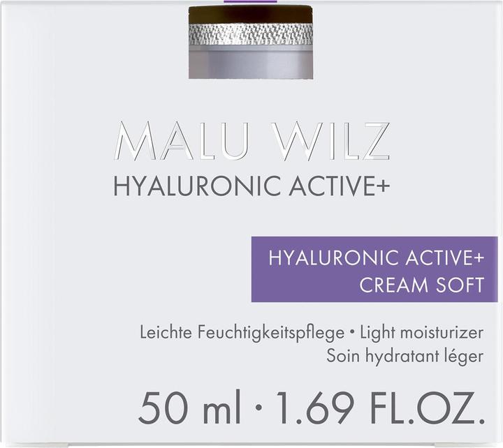 Immagine prodotto Malu Wilz Ricarica morbida di Hyaluronic Active+ Cream (50 ml, Crema 24h)